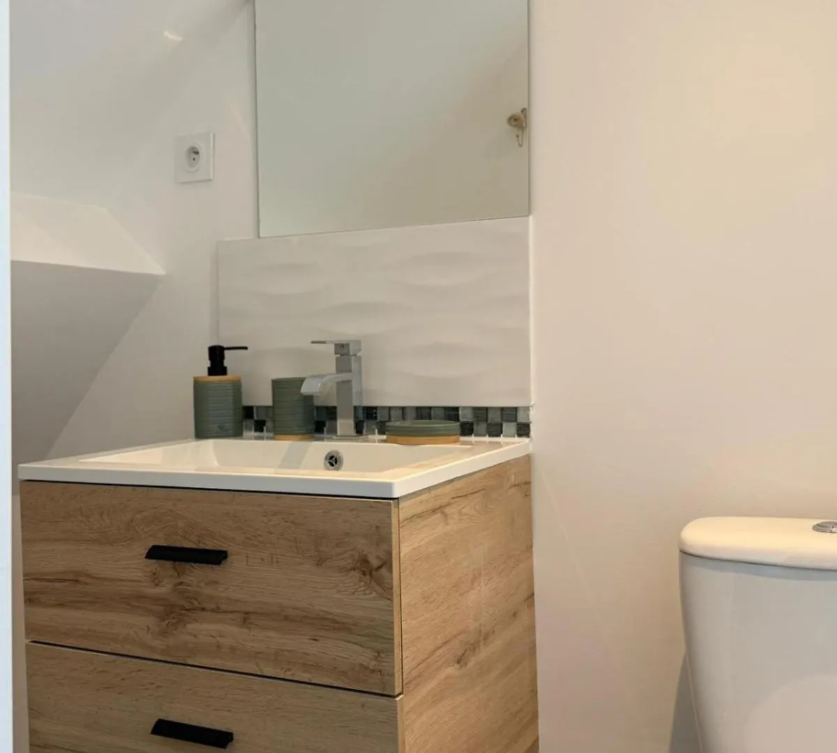 Jungle Room Studio Avec Spa Prive Quéven 아파트